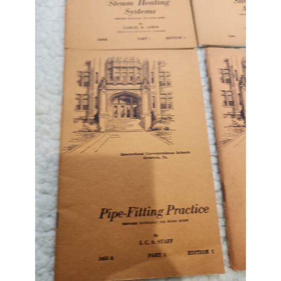 International correspondent schools Steam, Pipe Training Books From World War 2 - Picture 2 of 10